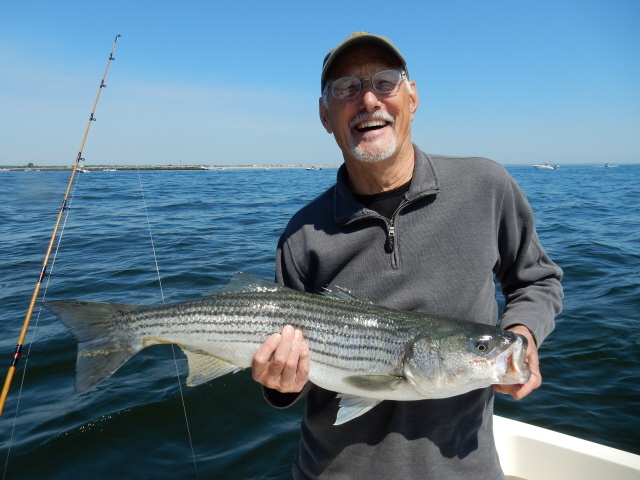 Live bait fishing catches happy fisherman!